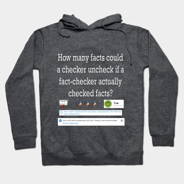 Fact Check Hoodie by CounterCultureWISE